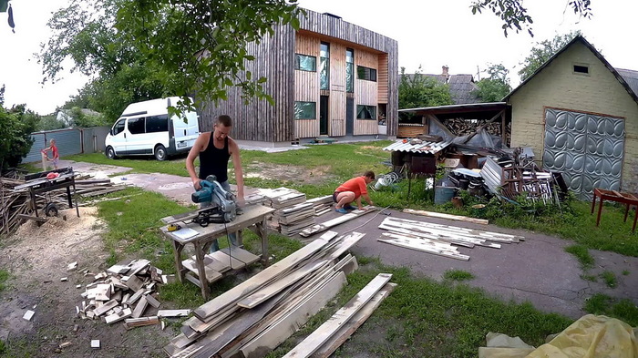 Полки в фургон своими руками