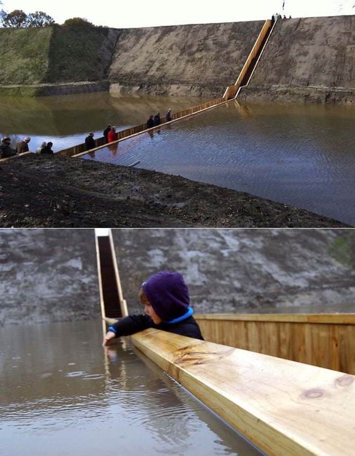 Moses Bridge in Holland. - Bridge, Holland, Cool, Bible, From the network, Accordion, Netherlands (Holland)