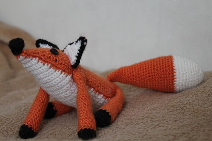 Toys - My, Toys, Crochet, Fox, Piglets, Rabbit, Longpost, Knitting, Knitted toys