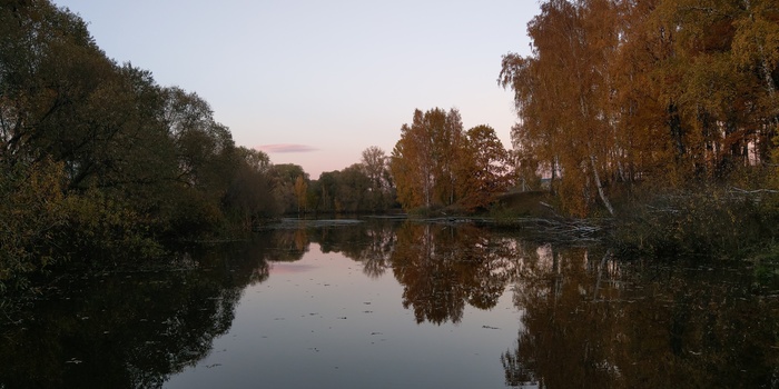 A bit of autumn suburbs - The photo, Longpost, Autumn, My