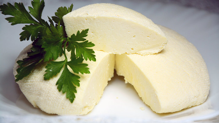 Homemade milk cheese (without special enzymes) - My, Cheese, , , Cheese making, Recipe, Video, Food, Cooking