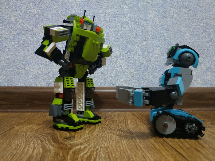 Father?! - My, Lego, , Robot