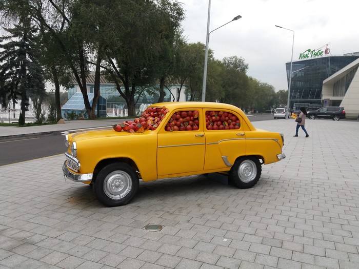 Applecar is already in Almaty - My, Applecar, Almaty, Installation