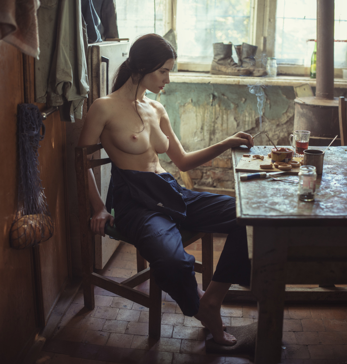 After the change - NSFW, Erotic, Girls, Breast, David Dubnitsky, Work, Photographer David Dubnitsky