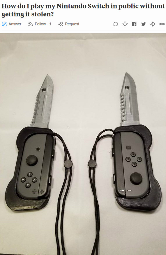 Nintedo switchblades. - Nintendo, Nintendo switch