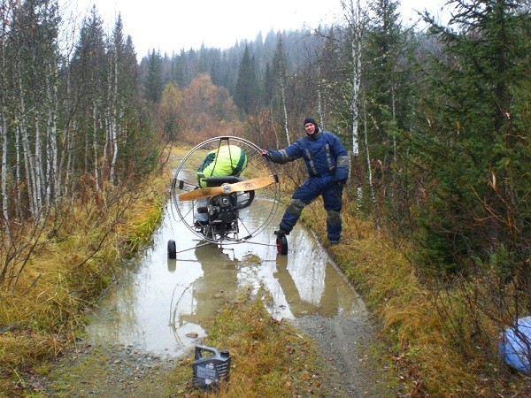 Paragliding or the golden colors of Krasnoyarsk. Part 2 - Moscow, Small aircraft, Flight, Travels, Autumn, Longpost, Nature, A life