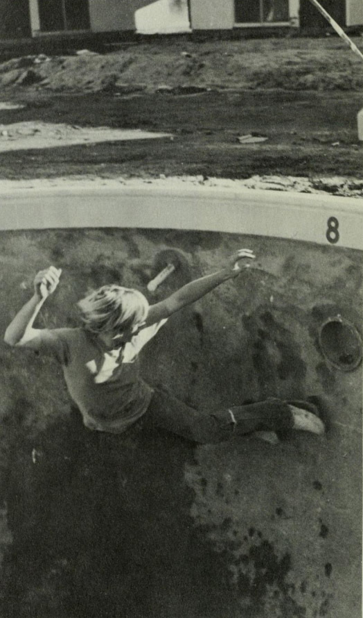 Some 70s Skate - Skateboarding, 70th, The photo, Black and white photo, Rack, Trick, Old school, Longpost