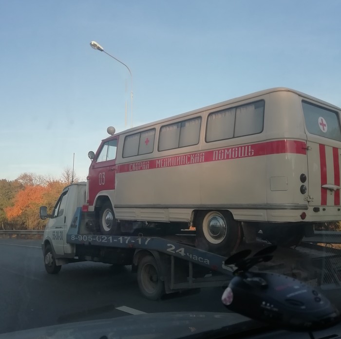 The Soviet ambulance is still rushing to the rescue - My, the USSR, Ambulance