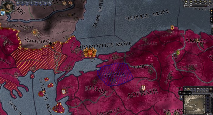 Crusader Kings 2 Restoration of the Roman Empire Part 1 - My, Crusader kings ii, The Roman Empire, Byzantium, Games, The beginning of the way, Longpost