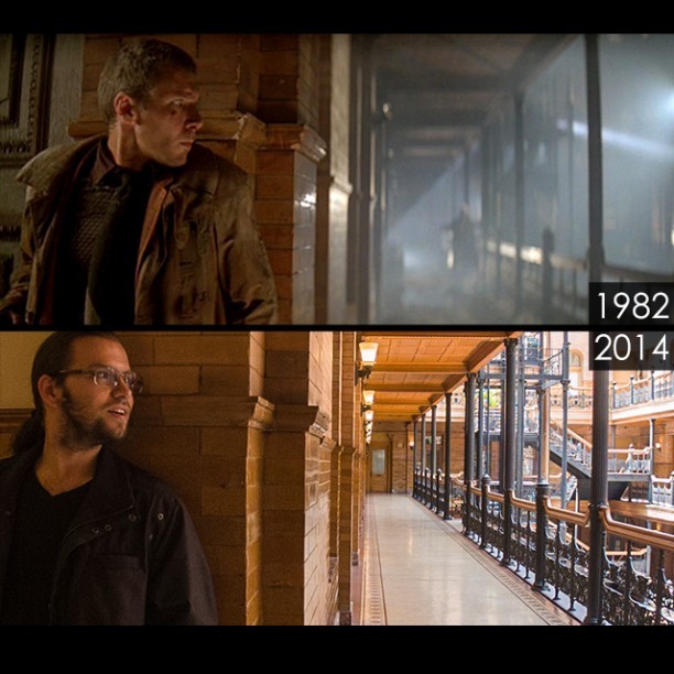 LA Guy Finds Old Film Locations And Recreates Footage From There - Movies, Then and now, Longpost, A selection, It Was-It Was