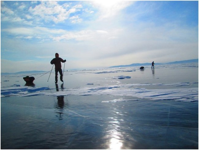 Hike on Baikal on skates (2016). Day 3 (March 10, Thursday) - My, Hike, Diary, Life stories, Baikal, JOURNEY TO BAIKAL, Baikal on skates, Travels, Hiking Diaries, Longpost