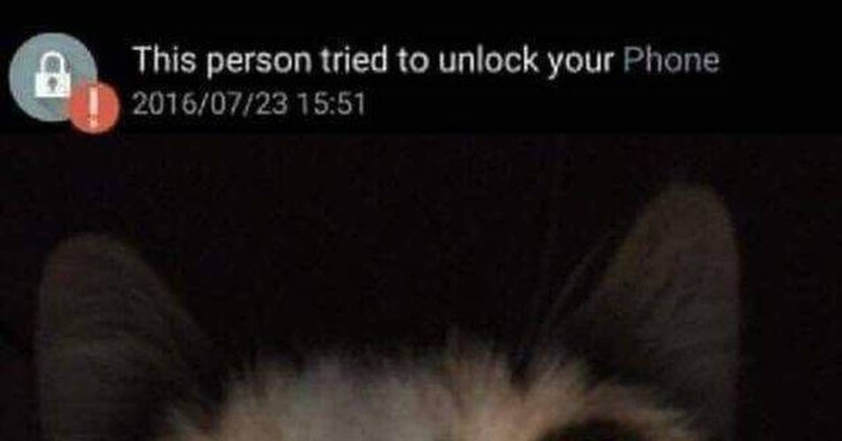 Этот человек пытался разблокировать ваш телефон