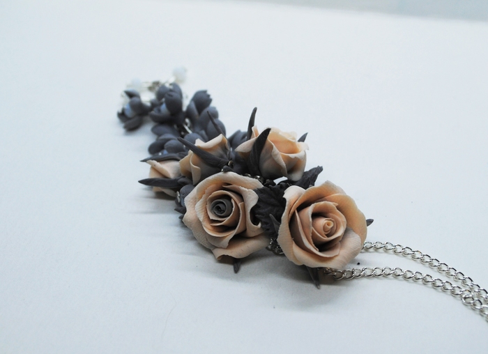 Ashes of roses. - My, Longpost, , Polymer clay, Decoration