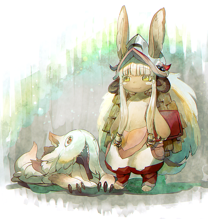   Anime Art, , Made in Abyss, Nanachi, Mitty