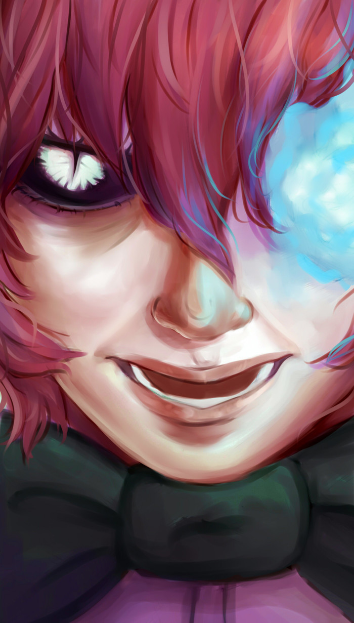 1.  2018 -Drooling. 2.  , Digital, Anime Art, ,  , 3D , 
