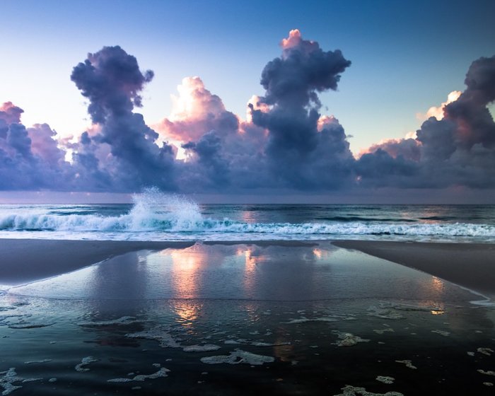 morning ocean - Florida, Ocean, The photo