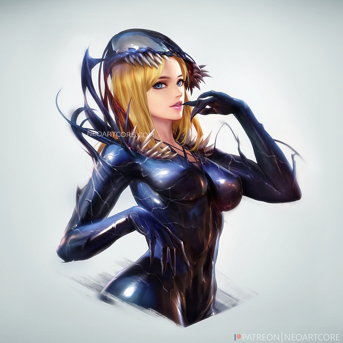 Venom Female Art