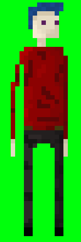 Finally, the final version of the character is accepted. - My, Pixel Art, Game art