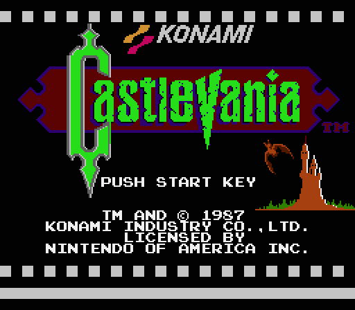 Castlevania 1986, , Castlevania, Konami, Famicom, NES, -, , 