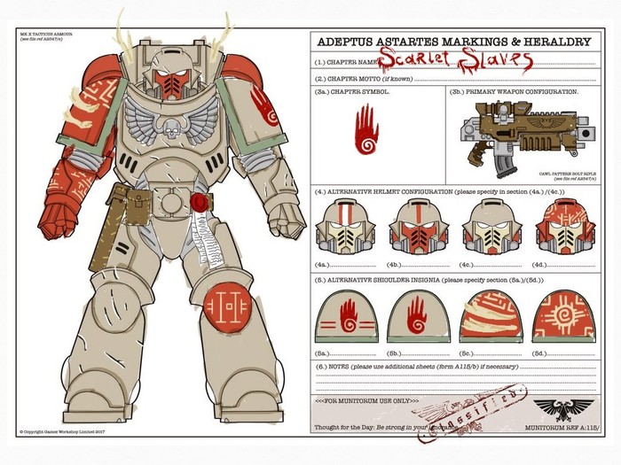 Алые рабы Warhammer - Моё, Warhammer 40k, Хобби, Покраска миниатюр, Империум человечества, Primaris Space Marines, Длиннопост, Imperium