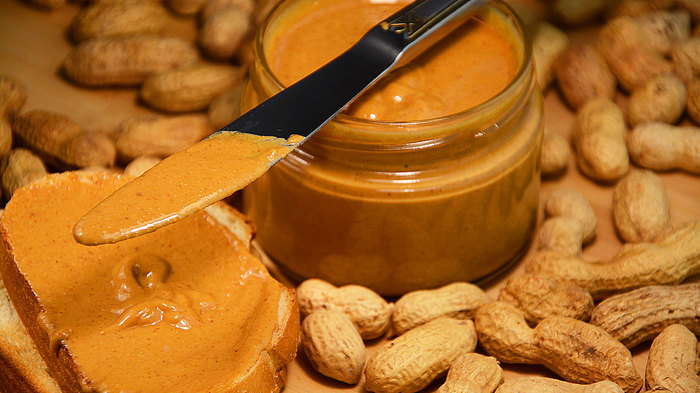 Peanut paste - My, Peanut butter, Breakfast, Recipe, Video recipe, Vegetarianism, Lenten dishes, Food, Video