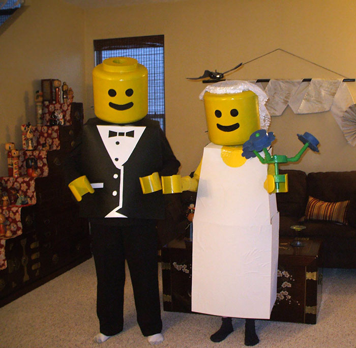 Photos of couples who made the best Halloween costumes - Halloween, Costume, Longpost