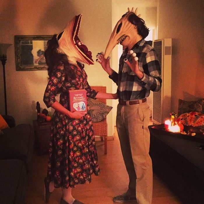 Photos of couples who made the best Halloween costumes - Halloween, Costume, Longpost