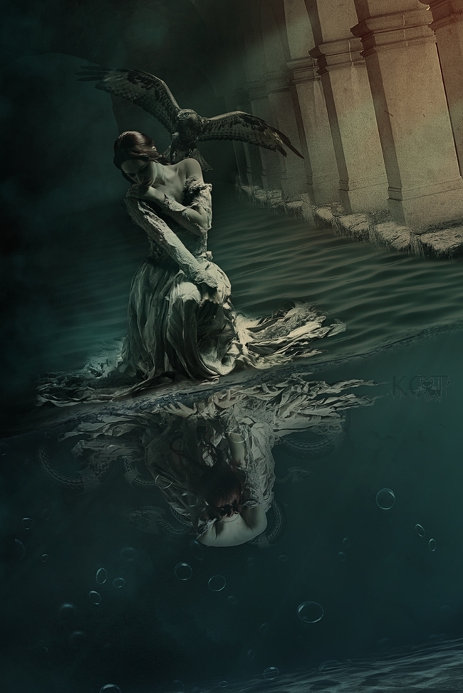 Два мира Коллаж, Фантазия