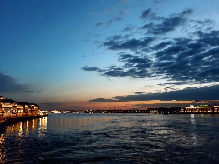 Petersburg - My, Saint Petersburg, The photo, Neva, Evening