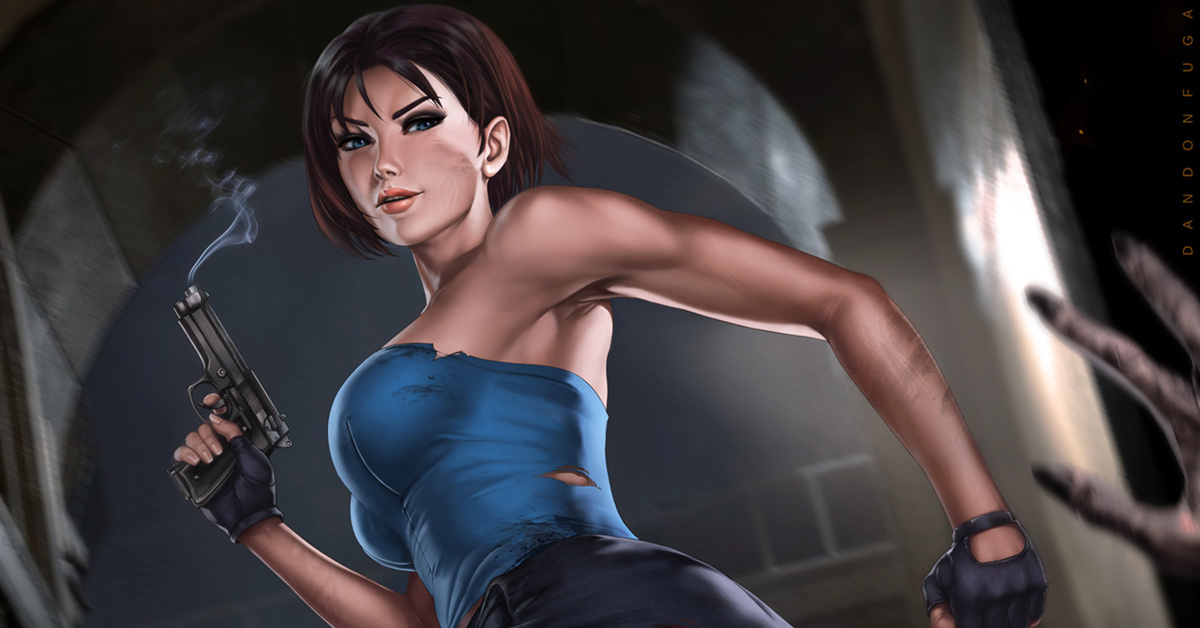 Jill valentine 18. Dandonfuga Джилл. Джилл Валентайн арт. Dandonfuga Resident Evil.