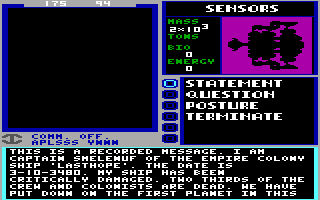 Starflight. Часть 1. - 1986, Прохождение, Игры для DOS, Ретро-Игры, Компьютерные игры, Космическая фантастика, Длиннопост