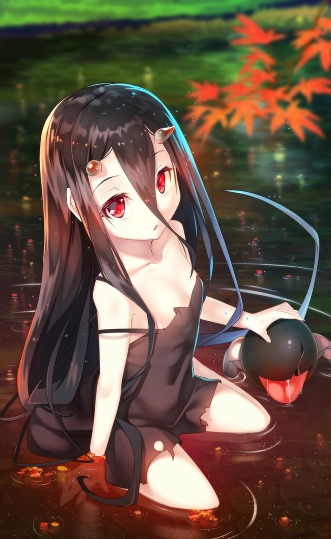 Battleship symbiotic Hime - Kantai collection, , Anime art, Anime, Art