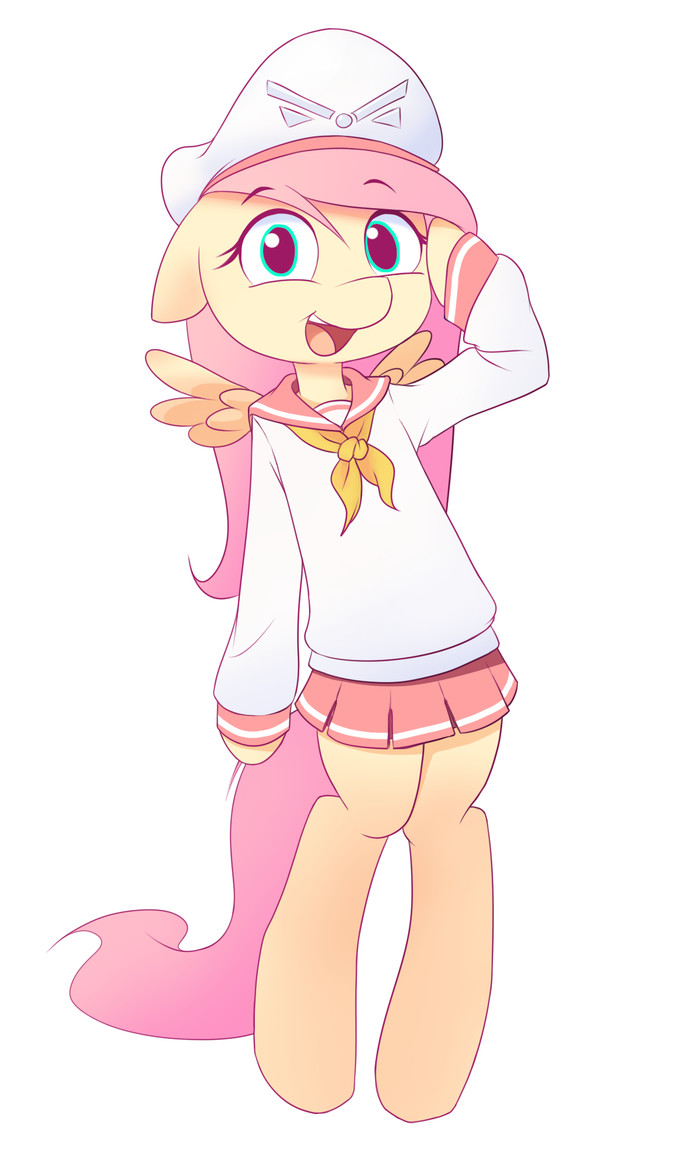 Captain Shy - My Little Pony, Fluttershy, t-Hoodie