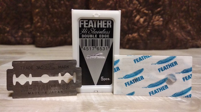 Blades Feather - Longpost, Trial, Blade, Shaving, Test, Interesting