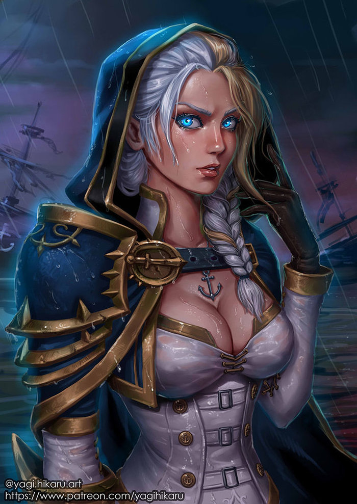 Jaina - Jaina Proudmoore, Art, World of warcraft, Yagi hikaru, Warcraft