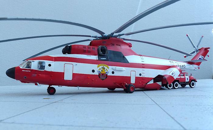 Bench modeling - Stand modeling, Mi-26T, The photo