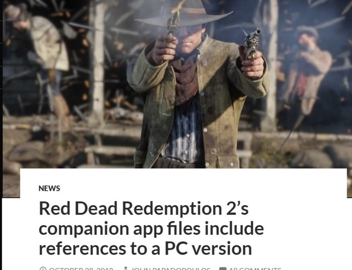 In the official companion app for RDR2 found files mentioning the PC version of the game and Nvidia technology - Game world news, Computer games, Games, Red dead redemption 2, Nvidia, Video game