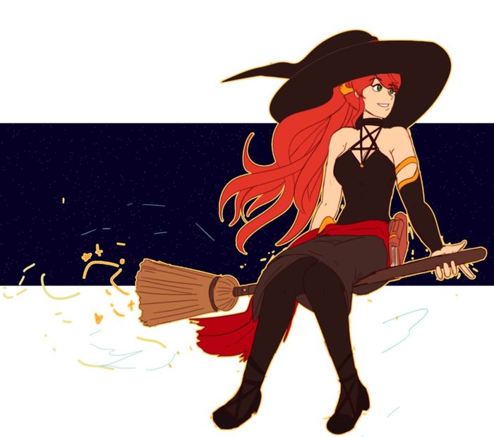 Witchpyrrhaaaa DeviantArt, , , , RWBY, Pyrrha Nikos