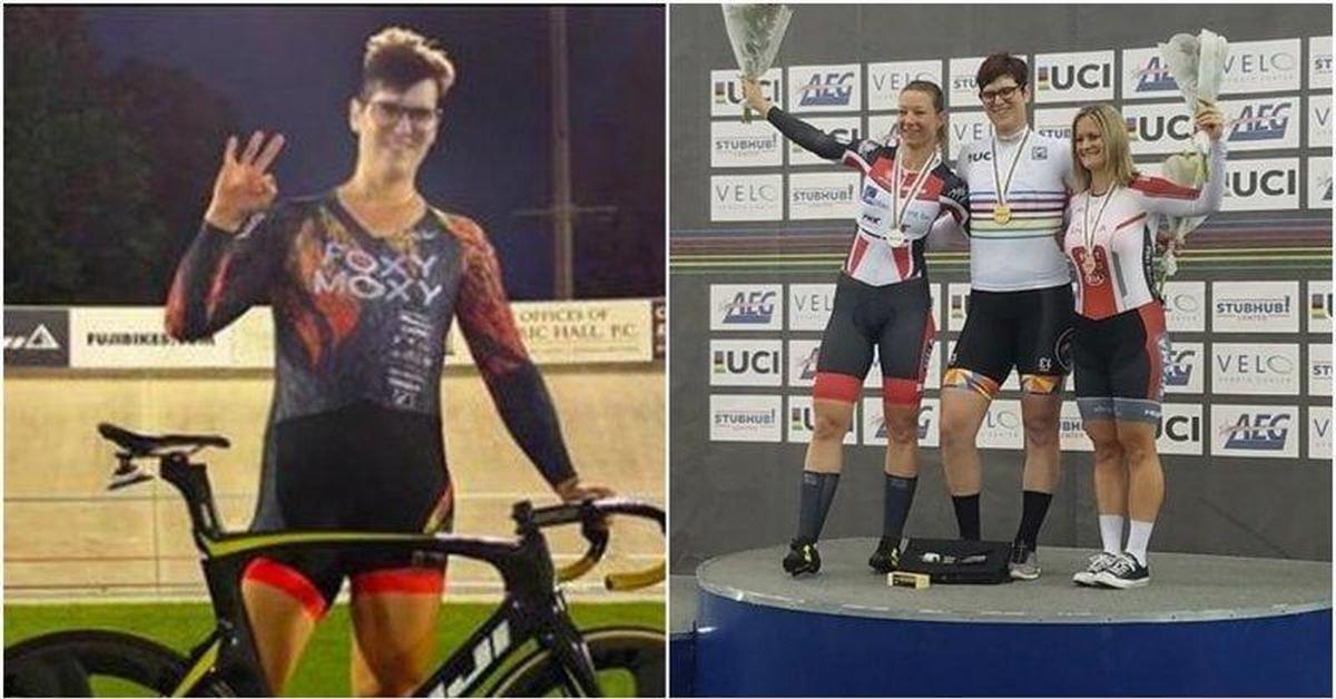 Трансгендеры в спорте. Рэйчел МАККИННОН Велоспорт. Чемпионы трансгендеры в спорте. Трансгендер велосипедист. Мужчины победили в женском велоспорте.