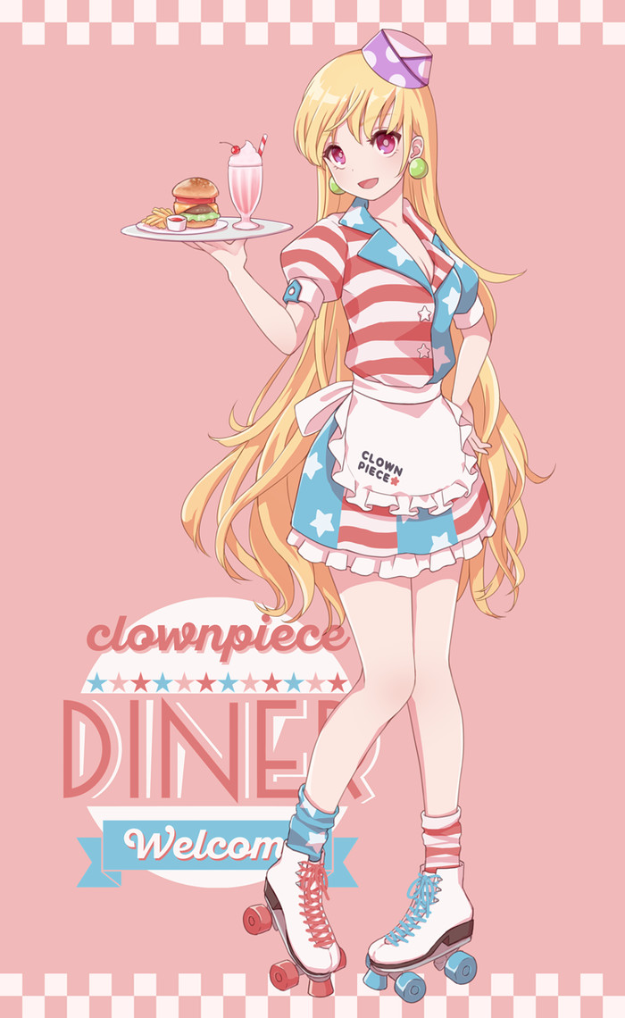 Clownpiece Touhou, Anime Art, ,  , Clownpiece, Dtvisu