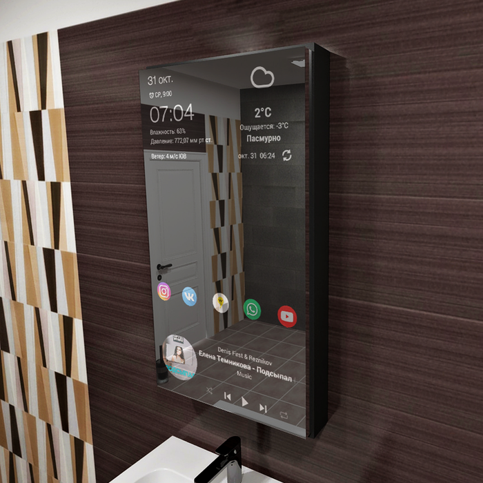      ?   , ,  , Smart mirror, -,  ,  , Android, 