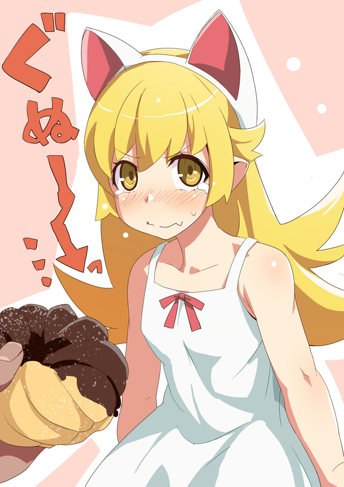 -           ?! Anime Art, , Monogatari series, Shinobu Oshino