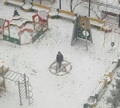 When your friends are sick and you're trying to find new ones - Winter, Images, Pentagram, Playground