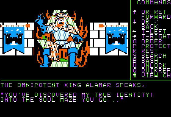 Might and Magic: Book One - Secret of the Inner Sanctum. Часть 8. - Моё, 1986, Прохождение, Might and magic, New World Computing, Apple II, RPG, Открытый мир, Длиннопост