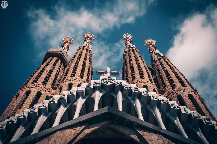 Sagrada Familia - My, , Barcelona, Sagrada Familia, Architecture, Antoni Gaudi, Longpost, Barcelona city
