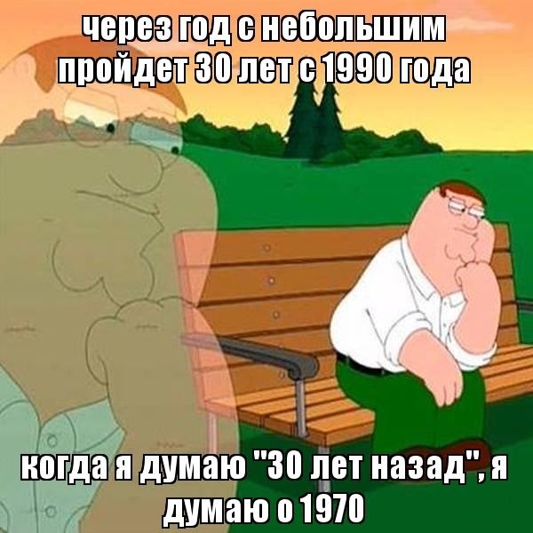 Восприятие - Время летит, Время, 90-е