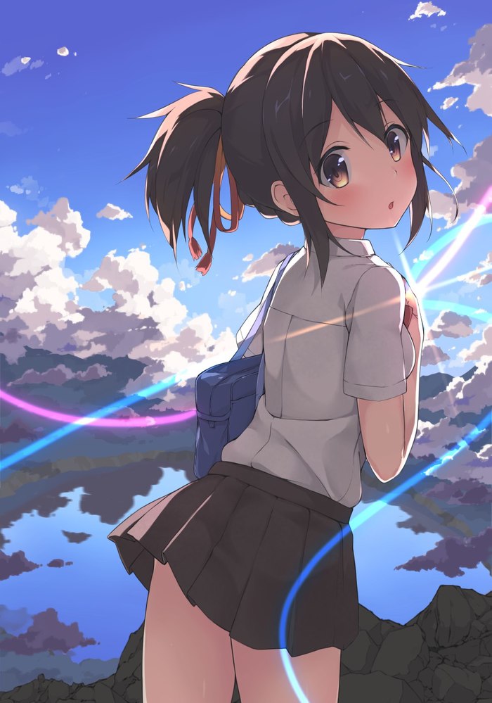 And another art - Anime Art, Kimi No Na Wa, Miyamizu mitsuha