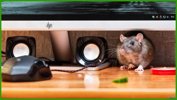 Wireless mouse. - Mouse, PC mouse, The photo, Rat