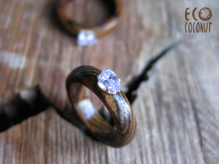 Rings made of wood - My, Ring made of wood, Jewelry, , Wood sculpture, Longpost