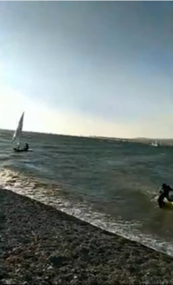 Disaster during the regatta, 20 sailboats capsized - Gelendzhik, Sea, Regatta, Sailboat, Children, Sailors, Catastrophe, Video, Longpost